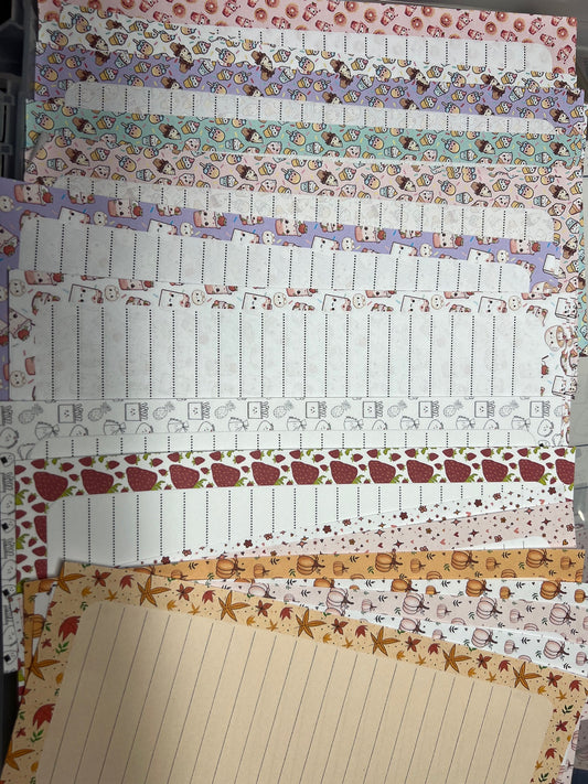 Assorted Loose Sheet Set