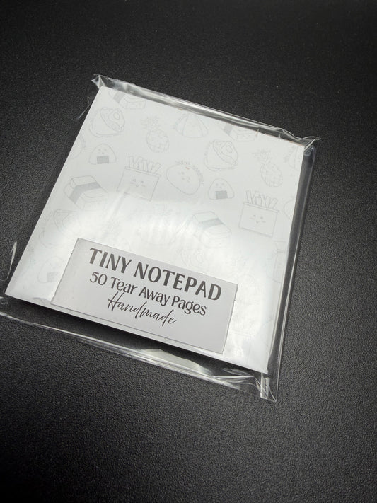 Tiny Notepads - Black and White Local Grinds