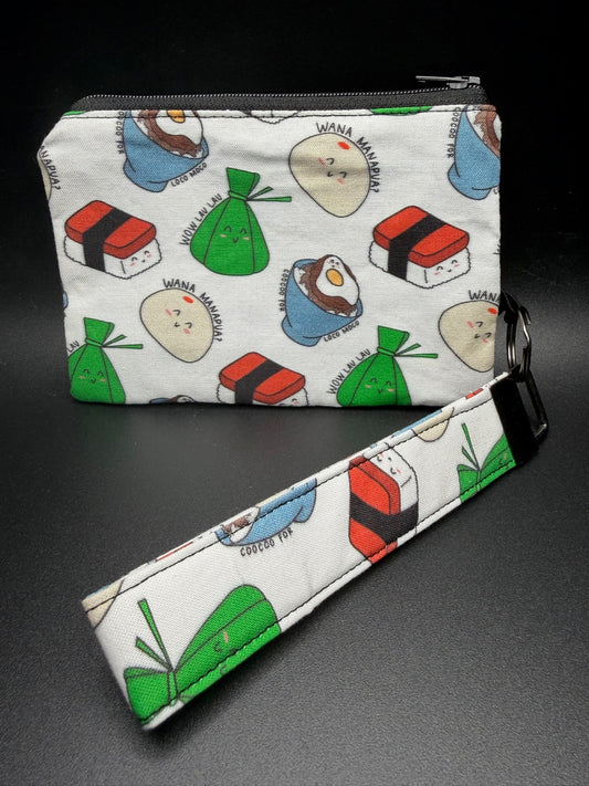 Mini Pouch with Wristlet - Colored Local Grinds