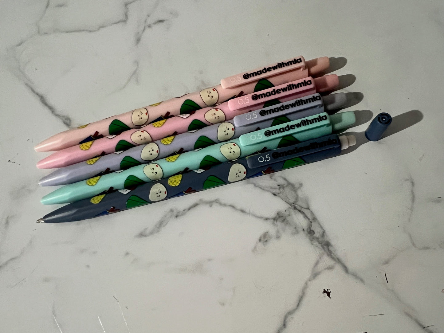 Local Grinds print on Colorful Mechanical Pencils