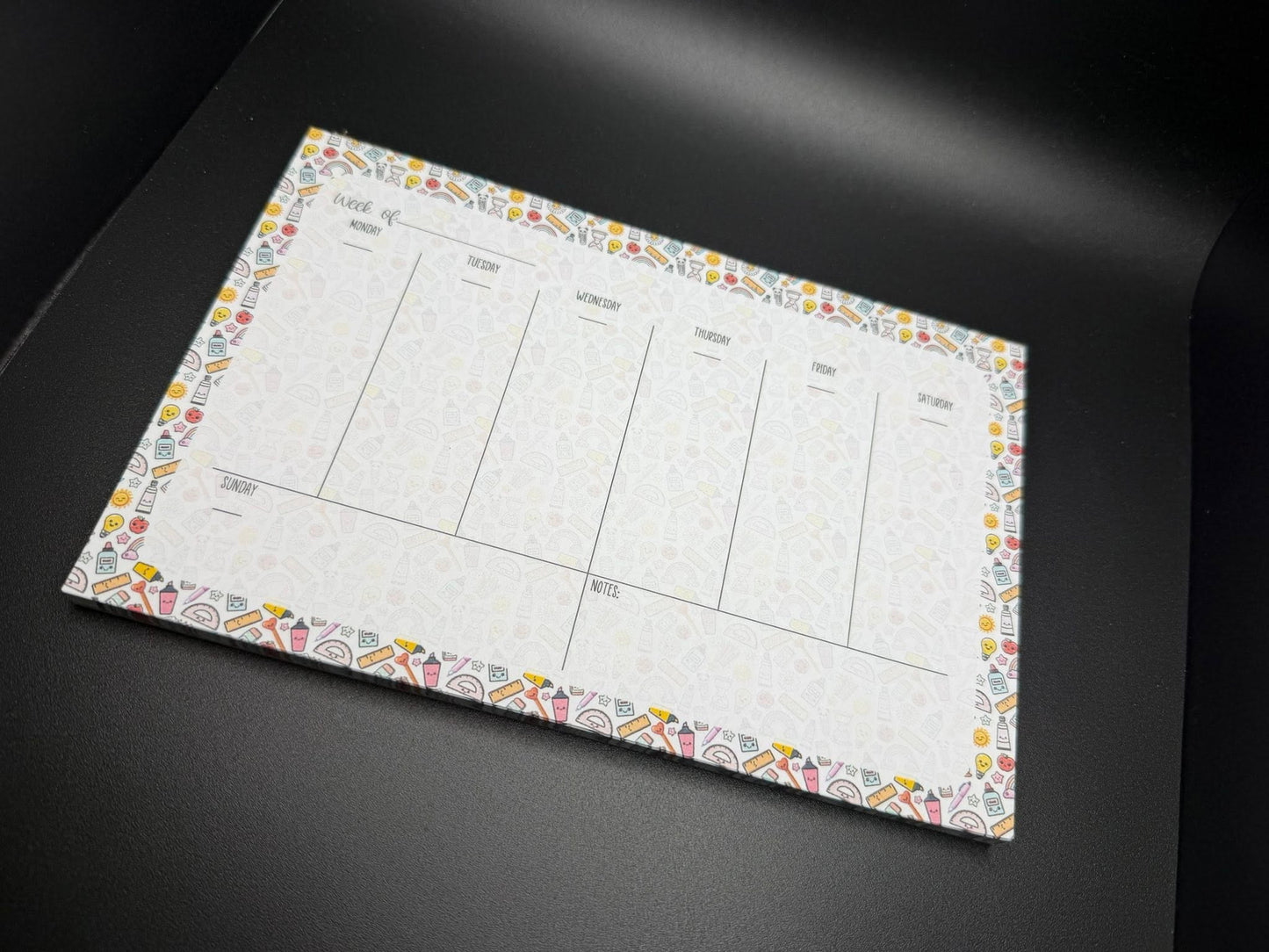 Weekly Notepads - School Frenzy